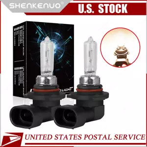 2x Combo 9012 HIR2 6000k 55W White Xenon Hid Halogen Hi Low Beam Headlight Bulbs - Picture 1 of 11