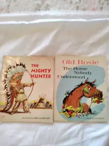 Vtg. The Mighty Hunter Book 1964 Printing softcover Book+ Old Rosie Book 1964 - Picture 1 of 10