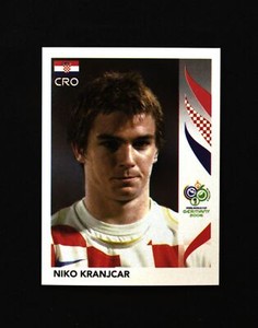 2006 FIFA WC Germany Panini Figure - Niko Kranjcar Hrvatska # 407