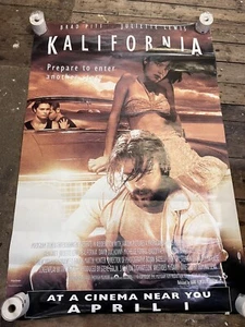 brad pitt kalifornia movie film promotional poster - Picture 1 of 5