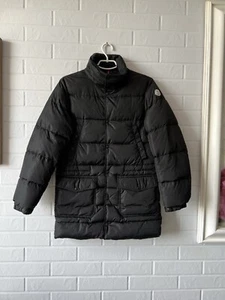 MONCLER Boy's Vintage Down Jacket Black Size 14 Yers/164 cm (XS) - Picture 1 of 24