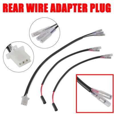 Juegos de enchufes de arnés adaptador de cable trasero para Suzuki DRZ400S SL DRZ400SM SML 2000-2022 Foto 1 de 4