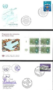 UNITED NATIONS - GENEVA 1973 - 1974 SEVENTEEN FIRST DAY COVERS  - Picture 1 of 6
