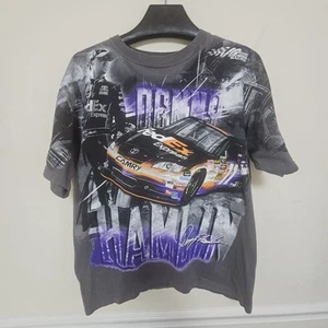 Vintage Denny Hamlin All Over FedEx Express T Shirt Chase Authentics Size Large - Picture 1 of 8