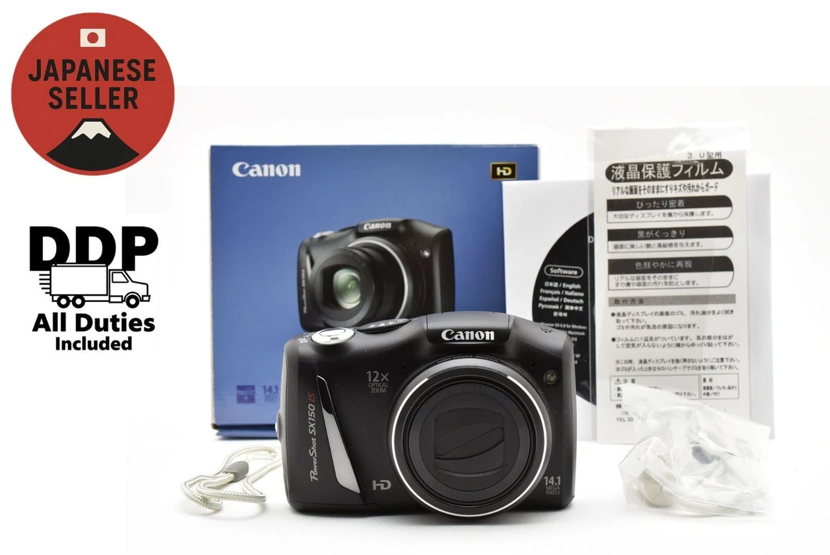 Preços baixos em Câmeras digitais Canon PowerShot SX150 IS | eBay