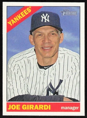 2015 Topps Heritage #296 Joe Girardi - Image 1 of 2