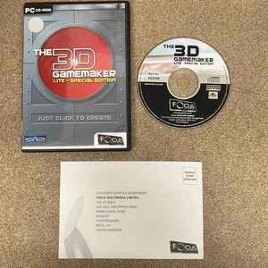 The 3D Gamemaker Lite Special Edition (95/98/2000/ME - Focus™ Essential) [CIB] - Picture 1 of 5