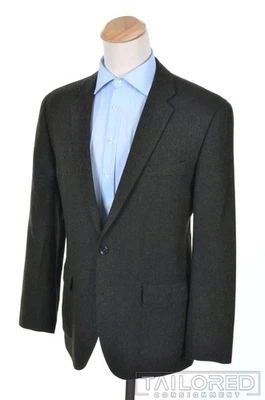 J.CREW Ладлоу твердый зеленый шерсти хлопок Твидовый мужской блейзер Sport пальто куртка - 44 R - Изображение 1 из 4