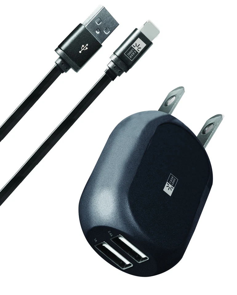 Cargador de pared USB doble Case Logic 2,4 AMP Foto 1 de 2