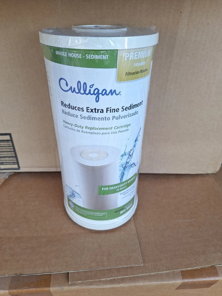 2 Pack Culligan Whole House Premium Filter, Reduces Extra Fine Sediment, NIP!!  - Image 1 of 1