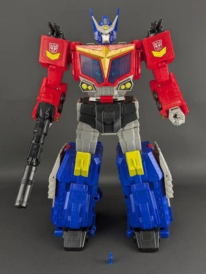 Transformers Age Of The Primes Star Optimus Prime READ Hasbro AOTP Titan Class - Image 1 of 4