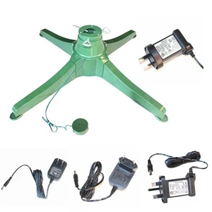 Electric Christmas Tree For Stand: 360° Rotating Rechargeable Fits Up To 7.5ft - Picture 1 of 47