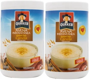 Quaker Haferflocken Zimt Instant Haferflocken 2-10,9 Unzen Puerto Rico Frühstück Heißes Müsli - Bild 1 von 3