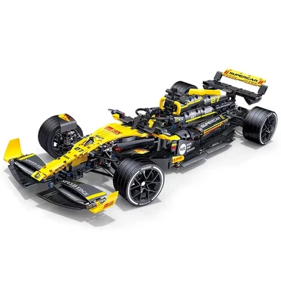 ✅Voiture de course F1 Kit Bloc Jeu de Construction 1650 Pièces 14+ Scale 1:8 - Immagine 1 di 4