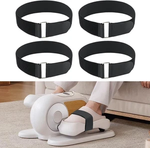 4 Stück Ellipse Bein Trainingsgerät Pedal Trainingsgürtel, geeignet für unter Schreibtisch - Bild 1 von 9