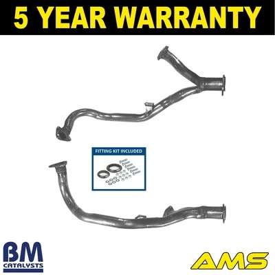 Tubo de escape delantero izquierdo BM + Kit de montaje para Audi Cabriolet 1994-2000 2.6 2.8 Foto 1 de 4