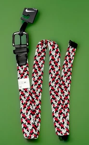 Nike Golf G Flex Woven Belt Red, Black, White, Gray Multi Weave Mens XL 42-44 - Picture 1 of 3