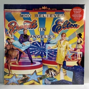 Elton John & Brandi Carlile Who Believes in Angels LP NEW Tri-Colored Vinyl - Picture 1 of 5