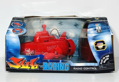 Antigo Wolf Shark-1 Submarino de Controle Remoto Subaquático com Transmissor Novo Na Caixa - Imagem 1 de 4