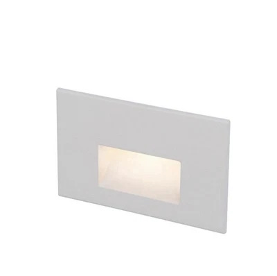 Современные формы 1Lt 120V светодиодный горизонтальный шаг/стена/3000K, белый - SL-LED100-30-WT - Изображение 1 из 3