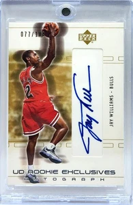 Jay Williams 2002 SP Game Used Edition UD Rookie Exclusives Auto Autograph /100 - Picture 1 of 3