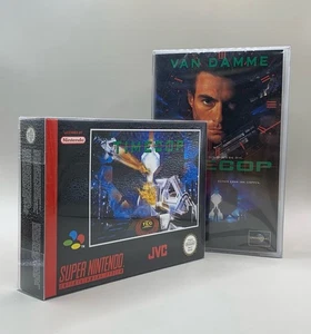 TimeCop SNES CIB + sealed VHS | Van Damme Fan-Set |Sammlerzustand - Bild 1 von 24