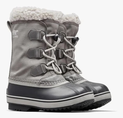 Nuevas botas de nieve Sorel Yoot Pac impermeables aisladas de invierno para niños pequeños talla 11 Foto 1 de 4