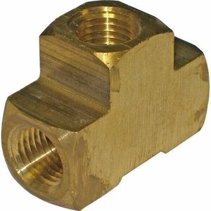 Coilhose Pneumatics T004 1/4" Fpt Brass T Fitting - Picture 1 of 1