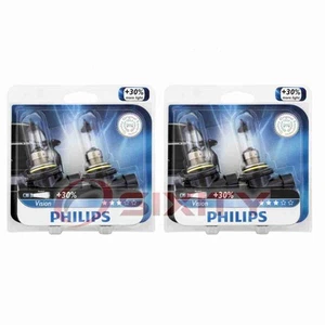 2 pc Philips Fog Light Bulbs for Seat Ibiza Leon Toledo 2010-2019 Electrical my - Picture 1 of 5
