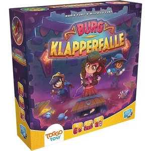 Asmodee Kinderspiel Burg Klapperfalle Würfelspiel Gesellschaftsspiel - Bild 1 von 2