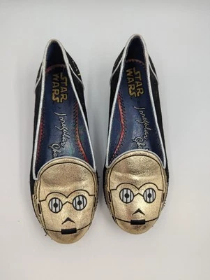 Disney Parks STAR WARS Irregular Choice C3PO Women's Loafer Shoes Size 7.5  - Image 1 of 4