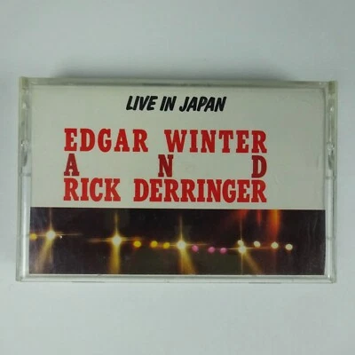 Edgar Winter and Rick Derringer / Live in Japan Cassette - Image 1 of 4