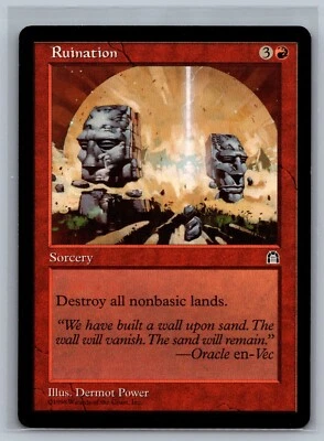 Magic The Gathering Stronghold Ruination MTG TCG CCG - Image 1 of 2