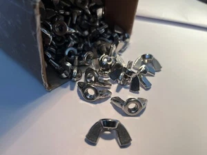 Dado ad ala in acciaio inox U3151420 1/4-20NC x 1,10/0,57 18-8 - Foto 1 di 2