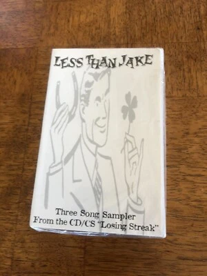 Sealed, Rare Less Than Jake Three Song Sampler - Losing Streak Cassette, Promo   - Image 1 of 4