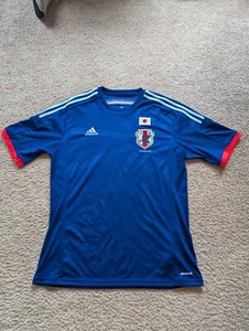 2013-2015 Japan National Team Jersey – Blue – Authentic – Men’s Large – Used - Picture 1 of 3