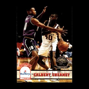 Calbert Cheaney 1993-94 Topps Rookie Washington Bullets #416 R328E 46 - Picture 1 of 2