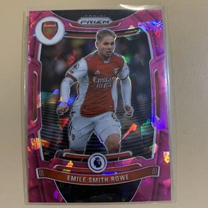 2022 Epl Prizm Pink Cracked Ice Arsenal Emile Smith Rowe 206 - Picture 1 of 2