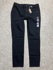 American Eagle Hi Rise Jegging Super Stretch Black Jeans Womens Size 16R 35x30 - Picture 1 of 12