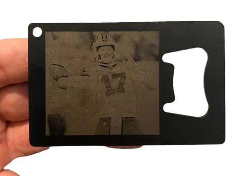 Josh Allen Bottle Opener * Throwing The Ball * Buffalo Bills Cover