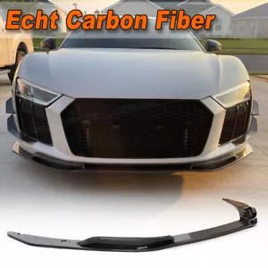 Se adapta a Audi R8 V10 Gen 2 2015-18 alerón delantero labio delantero alerón labio - Imagen 1 de 13