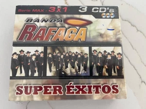 NEW 3 CD BOX SET: BANDA RAFAGA: SUPER EXITOS - Foto 1 di 2