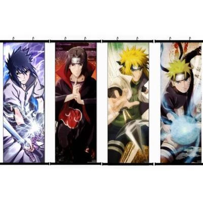 Póster Desplazamiento Naruto Anime Colgante de Pared Cuadro Hogar Dormitorio Decoración 45x125cm Foto 1 de 4