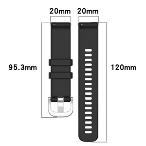 20mm Uhrenarmband High-End Silikonarmband Uhr Zubehör für Garmin Uhr - Bild 1 von 24