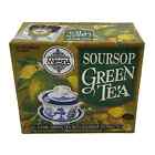 Mlesna Premium Soursop Green - 50 Tea Bags (100g) Free Shipping World Wide
