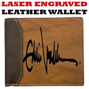 Eddie Vedder -  Pearl Jam Leather Wallet Bifold Premium Quality NEW - Picture 1 of 5