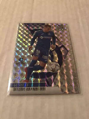 2020-21 Panini Mosaic La Liga Soccer Mauro Arambarri Silver Mosaic Prizm - Image 1 of 2