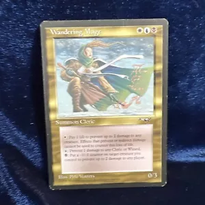 Wandering Mage Alliances Magic the Gathering MTG Card RESERVED LIST - Picture 1 of 4