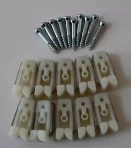Sea Dog Stainless Steel Nylon Door Catch 10 Pack Boat 227023 RV Cabinet Latch - Foto 1 di 4
