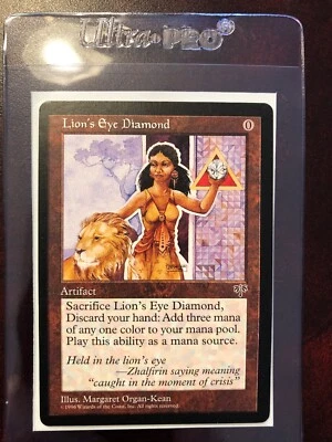 Lion’s Eye Diamond X (1) Mirage Excellent/Near Mint Beauty (RG) 4RCards - Image 1 of 2